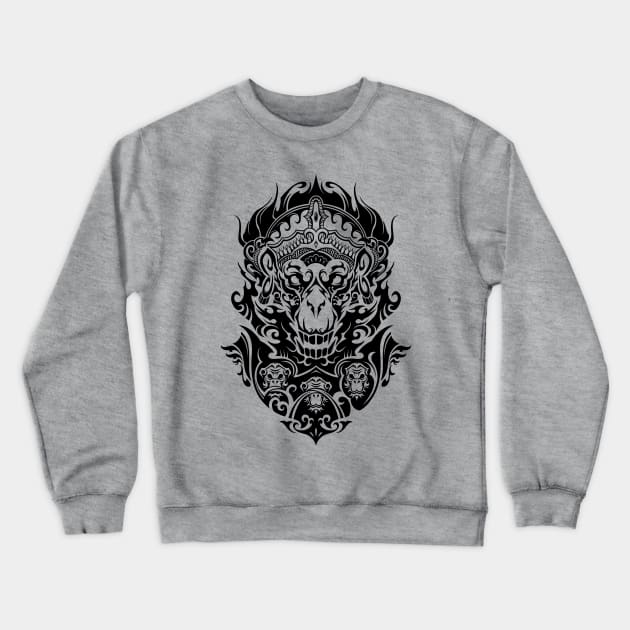 Hanuman Crewneck Sweatshirt by TurkeysDesign